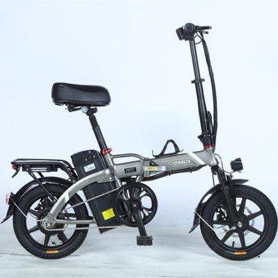 China Electric Bike China 55Km Long Battery Life 250W Electric Bike Folding Electric Bike for sale