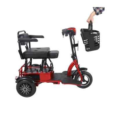 China Hot Sale Custom Foldable 3 Wheel Electric Passenger Tricycle 500w for sale