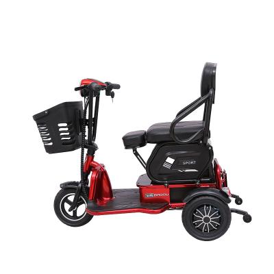 China Wholesale Custom 48v 350w Passenger Folding Electric Scooter Tricycle for sale