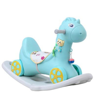 China Ride On Toy Children's Indoor Ride On High Quality Toys 2 In 1 Rocking Horse For 1 Year Old Child for sale