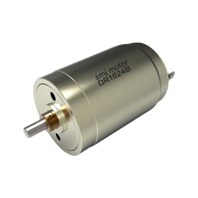 China Suitable price good quality dc brushed motor dc carbon brush motor 12v DR1624B for sale