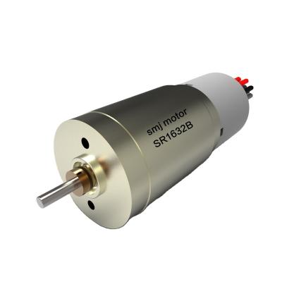 China Totally Enclosed High Torque Brushes 24v DC Servo Motor With Encoder for sale