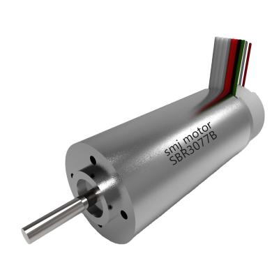 China High Torque 30mm Diameter 48v Brushless DC Motor Hall Explosion Proof Sensors for sale