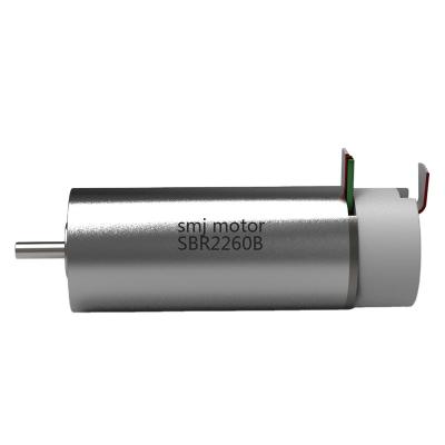 China Newcomer explosion-proof 22mm high speed 48v high speed brushless servo motor with encoder for sale