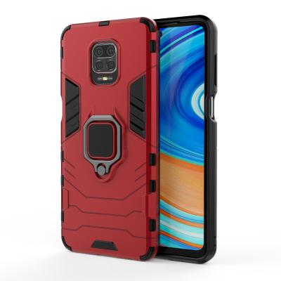 China High Quality Redmi Note 9s Case PC Finger Ring Stand Mobile Phone Shell For Xiaomi Redmi Note 9s Case for sale