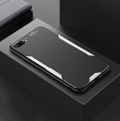 China Metal Shell Soft Tpu Case For HUAWEI Protective Metal Cell Phone Back Cover Honor X10 10 Lite for sale