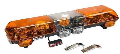 China halogen rotating lightbar/ amber revolving lightbar / warning rotator lighting for sale