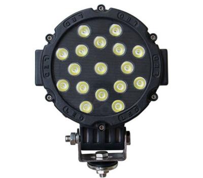 China 7'' 51W LED Vehicle working light Auto SUV ATV excavator LED work lights Headlight ,LED Arbetsbelysning,Led ArbetslLWL51 for sale