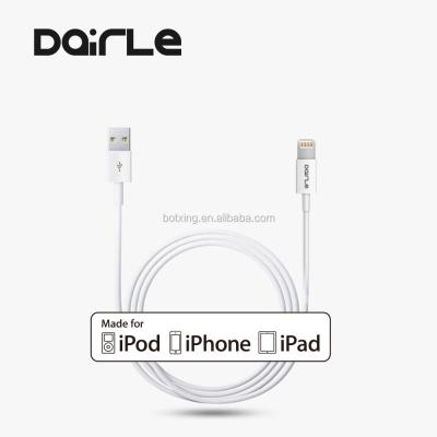 China Mobile Phone OEM MFI High Cable USB Fast Charging Cable For iPhone 7 Charger Cable for sale