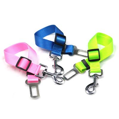 China Travel DETACHED Tool Safety Supplie Products Dog Cat Dog Adjustable Car Seat Belt for sale