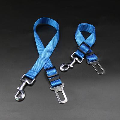 China Manufacturer Wholesale Adjustable Nylon Safety Dog Car Seat Belt Reflective Pet Accessory Manufacturer for sale