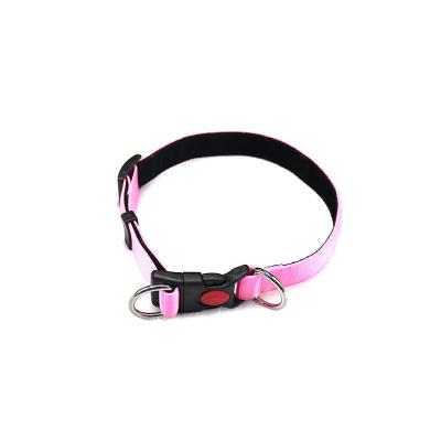 China Guangdong Padded Pet Supplies Colorful Comfortable Adjustable Dog Collar Pet Collars for sale