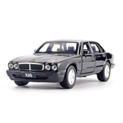 China Diecast Toy J XJ6 Diecast Toy Car Kid Model Toys For Boys Birthday Gift For Children Pull Back Model Car Collectible Ornaments for sale