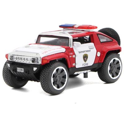 China Diecast toy New arrive kids gift ideast OEM diecast car model autoar pull back police car toy for sale