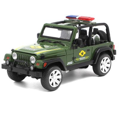 China Diecast Toy New Arrive Kids Birthday Gift Toy Car Pull Back Auto Police Car Model Toy for sale