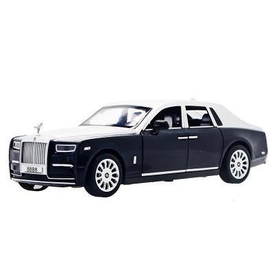 China Diecast Toy Hot Selling Kids Toys Gift Car Decoration Toy To Pull Back Models Rolls Royce Diecast Model Car for sale