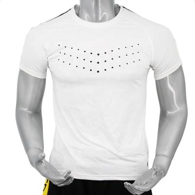 China Summer QUICK DRY Mens Shirts Custom Size Shorts Sleeves High Quality Simple Graphic Sports Mens T-shirts for sale