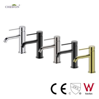 China Retro Contemporary Watermark UPC Wall Mount Wash Basin Faucet 304 Stainless Steel Faucet For Bathroom for sale