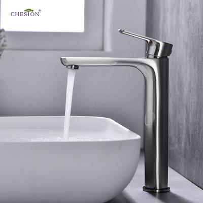 China Wholesale Contemporary Kaiping Watermark UPC Toilet Faucet Bathroom Sink Mixer In Jade Hot And Cold Running Basin Faucet for sale