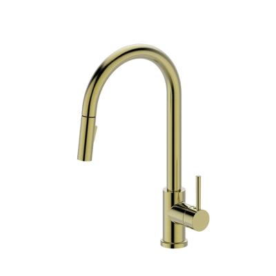 China Contemporary Customized Hot Cold Water Single Handle Kitchen Faucet Mixer Tap for sale