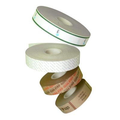 China Machine Packing Eco Friendly Hot Melt Tape Paper Roll Band for sale