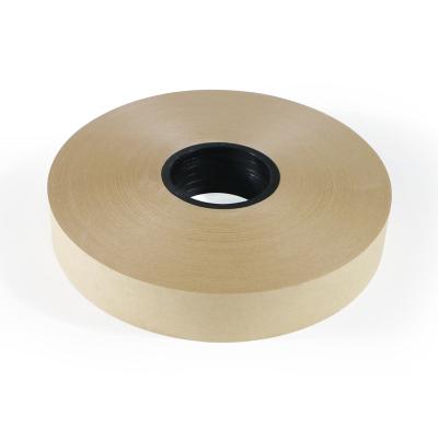 China Machine Packing Environmentally Friendly Gummed Kraft Paper Tape For Packaging for sale