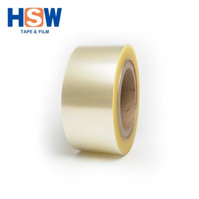 China Universally Used 115um Hot Clear PP Melt Tape Tape For Packing for sale