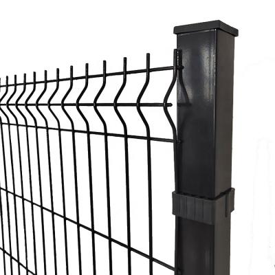 China Easily Assembled Triangular Garden Folding Fence Welded 3d Wire Mesh Fence Panel for sale