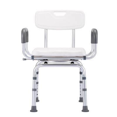 China Aluminum Swivel High Load Bearing Bathroom Bath Chair For The Elderly for sale