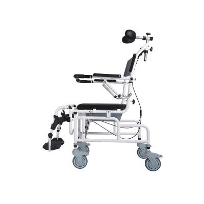 China Aluminum alloy factory direct sales multi-function folding wheelchair with chest of drawers for sale