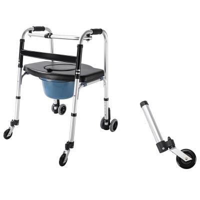 China Healthcare Light Weight Detachable Mobile Rear Wheel Multifunctional Manual Wheelchair for sale