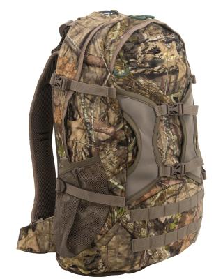 China Custom Hunting Designs High Quality Large Bow 41L Equipment Blind Gear Camouflage Gun Bag Hunting Backpack With Rain Cover for sale