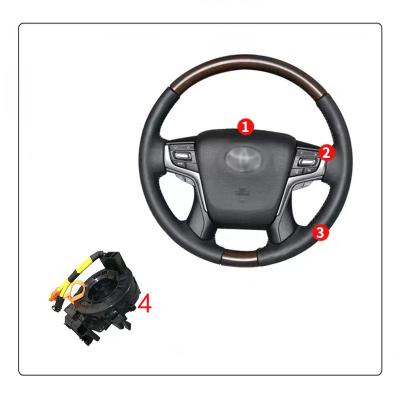 China Sports for the 2018 Land Cruiser Conversion Steering Wheel LC200 uses the 2008-2015 Land Cruiser. wooden steering wheel for sale