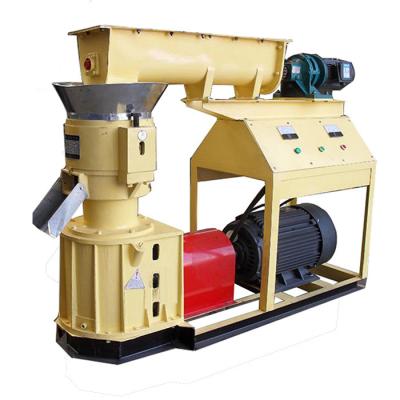 China 30KW Animal Feed Pellet Machine 1000KG/H Alfalfa Grass Pellet Making Machine for sale