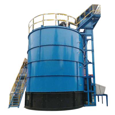 China Municipal Sludge Organic Fertilizer Machine 380V 415V Aerobic Fermentation for sale