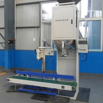 China BZJ 20kg/Bag Animal Feed Pellet Packing Machine Panel Control for sale