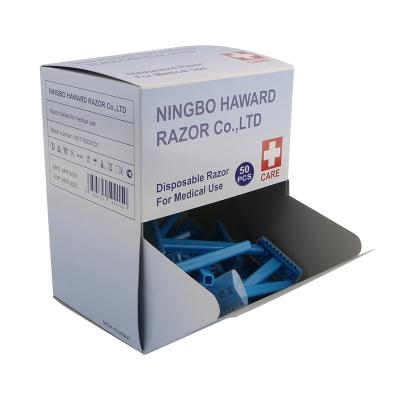 China D135 Single Blade Safety Disposable Surgical Razor With Double Edge Blade Medical Shaving Razor for sale