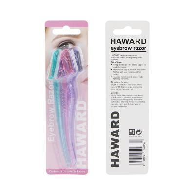 China AMAZONE beauty care single edge blade private label eyebrow hair removal hot-selling razor for sale