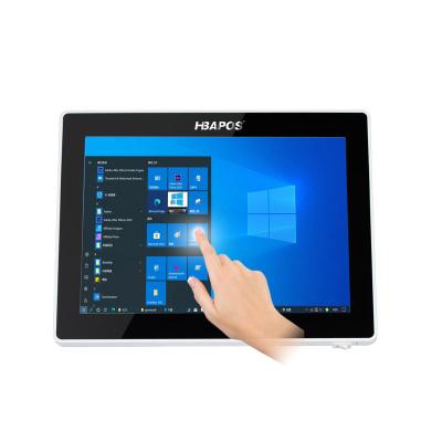 China Metal Case + Tempered Glass Panel J1900/i3/i5 All in One Industrial Computers Panel PC with 15 inch Capacitive Touch Screen for sale