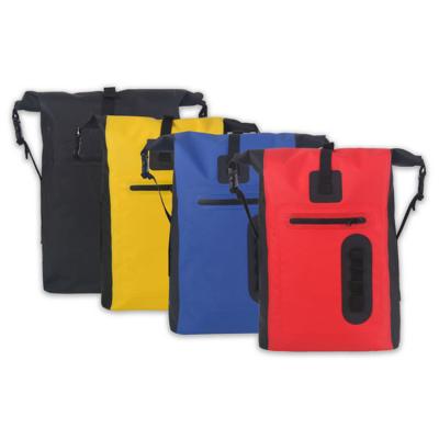 China Waterproof 30L PVC Travel Bag OEM Dry Bag Backpack For Hiking for sale