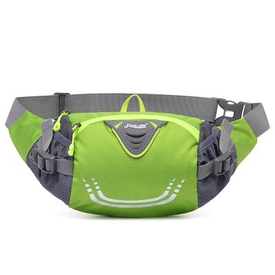 China Water Proof Increasing Waist Bag Fanny Pack With Running Water Bottle Holder Men Women And Dog Walking Fanny Pack for sale