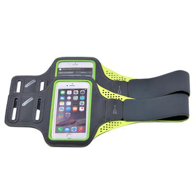 China Hot Sale Sweatproof Lycra Sports Accessories Mobile Phone Ski Armband for sale