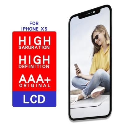 China For iPhone XS LCD Display Wholesale OEM Factory Price Mobile Phone LCD Touch Assembly For Iphone xs Test Digitizer Black display for sale