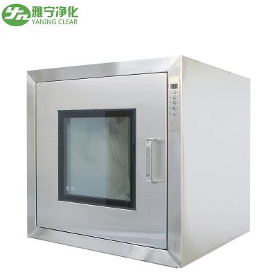 China Stainless Steel Mechanical Interlock Passbox Static Transfer Pass Box For Laboratory for sale