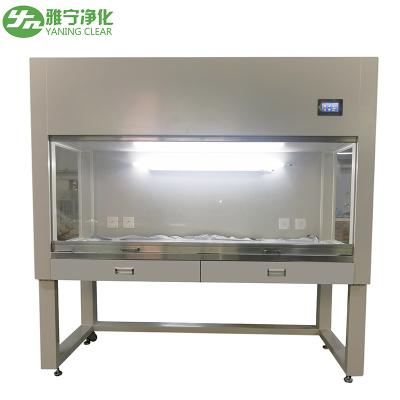 China Reiniging van de schoonruimte Horizontale laminaire stroomafdekking 220V 50Hz Te koop