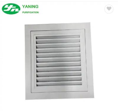 China Ventilation Aluminum Clean Room Return Air Grille Modern for sale