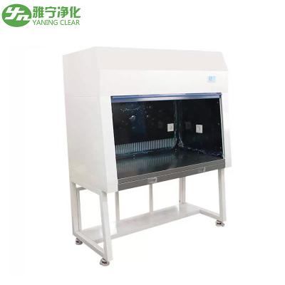 China H13 / H14 LED Display Laminar Clean Bench Vertical Hood Air Flow For PCR Operation for sale