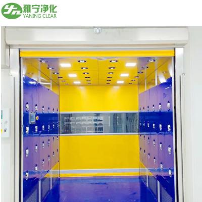 China Cargo Air Showers For Clean Rooms , Decontamination Air Shower Roller Shutter Door for sale