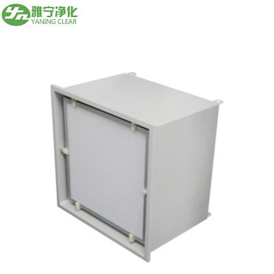 China High Performance Hepa Filter Terminal Box , Hepa Filter Module With Draught Fan for sale