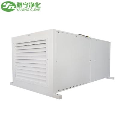 China Powder Coating Steel Clean Air Cabinet 300CMM Air Volume Fresh Air Handing Unit for sale